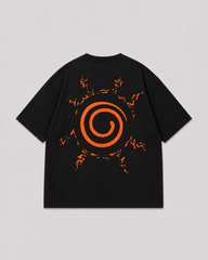 Naruto Oversize Tee Black