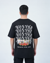Wolves & Roses Oversize Tee