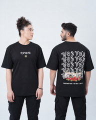 Wolves & Roses Oversize Tee