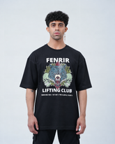 Skulls & Wolf Oversize Tee