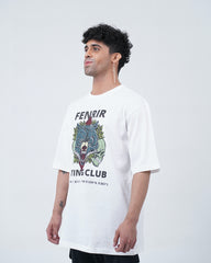 Skulls & Wolf Oversize Tee