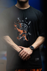 Naruto Oversize Tee Black