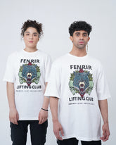 Skulls & Wolf Oversize Tee