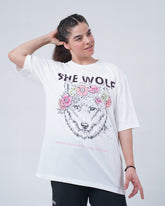 She Wolf Oversize Tee