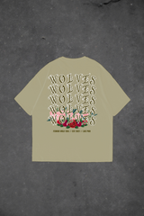 Wolves & Roses Oversize Tee