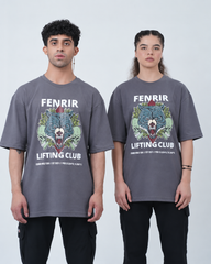 Skulls & Wolf Oversize Tee