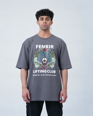 Skulls & Wolf Oversize Tee