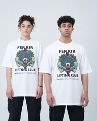 Skulls & Wolf Oversize Tee