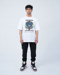 Skulls & Wolf Oversize Tee