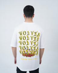 Wolves & Roses Oversize Tee