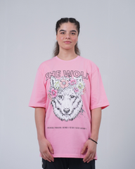 She Wolf Oversize Tee